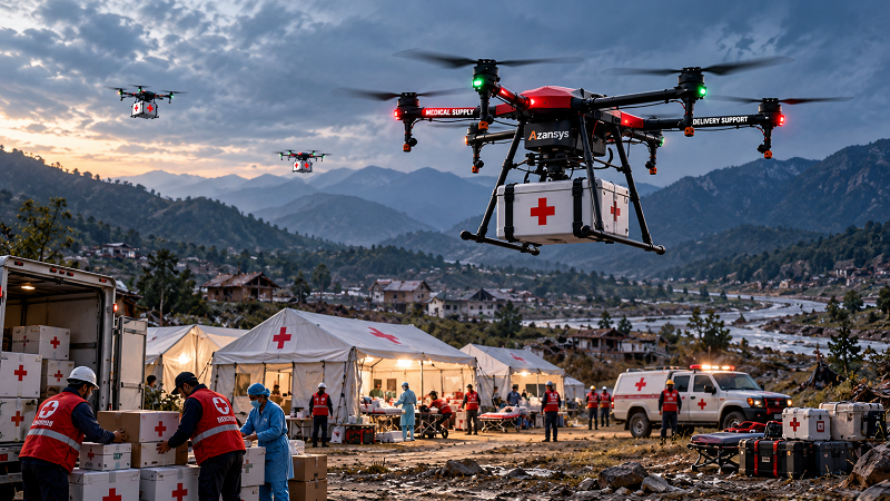 Medical supply delivery support