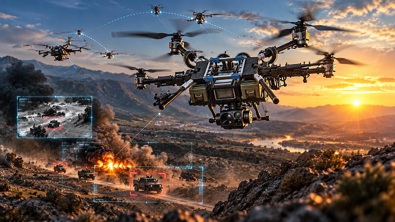 Advanced combat drone
